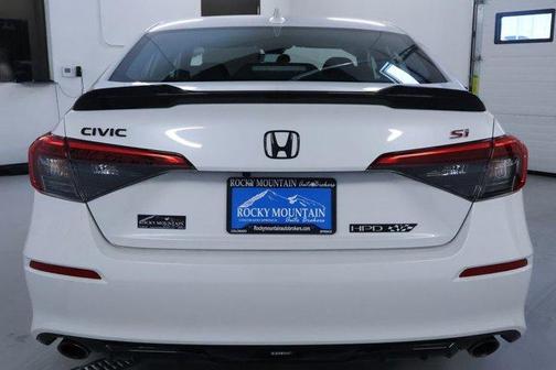 Platinum White Pearl 2023 Honda Civic Si Base