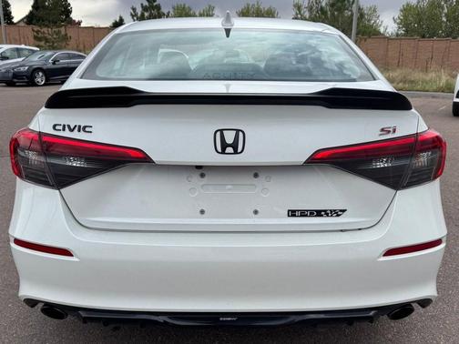 Platinum White Pearl 2023 Honda Civic Si Base