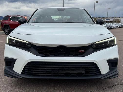 Platinum White Pearl 2023 Honda Civic Si Base