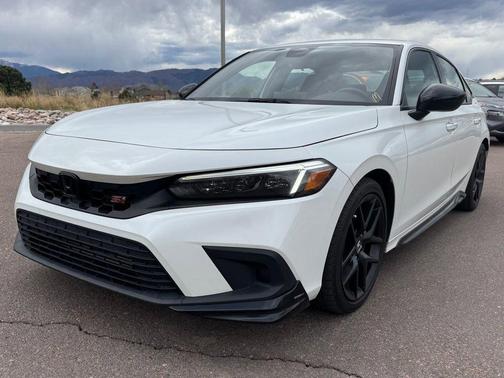 Platinum White Pearl 2023 Honda Civic Si Base