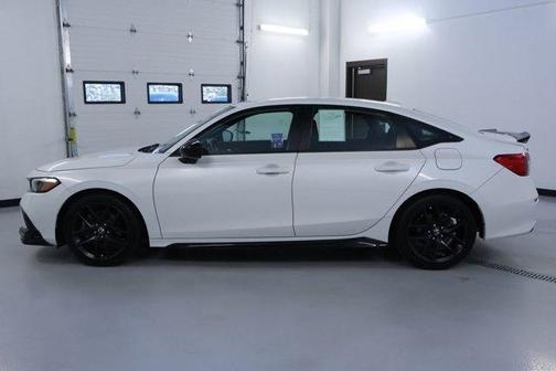 Platinum White Pearl 2023 Honda Civic Si Base