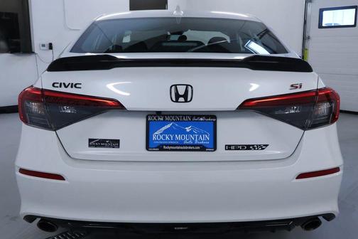 Platinum White Pearl 2023 Honda Civic Si Base