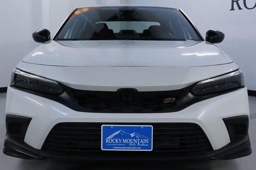 Platinum White Pearl 2023 Honda Civic Si Base