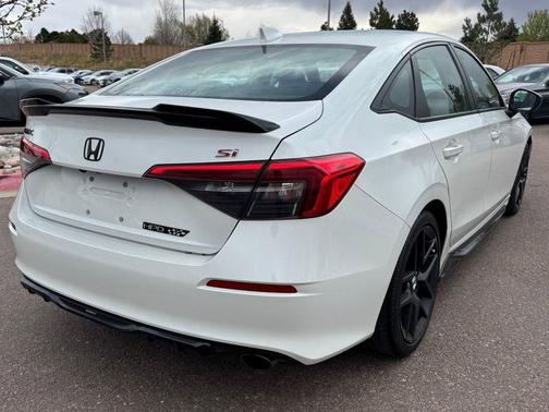 Platinum White Pearl 2023 Honda Civic Si Base