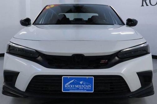 Platinum White Pearl 2023 Honda Civic Si Base