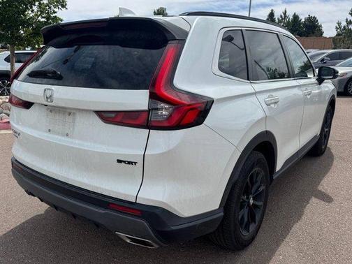 White 2023 Honda CR-V Hybrid Sport