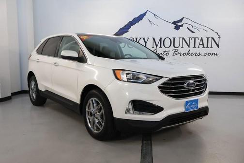 Star White 2021 Ford Edge SEL