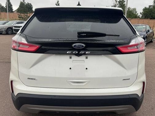 Star White 2021 Ford Edge SEL
