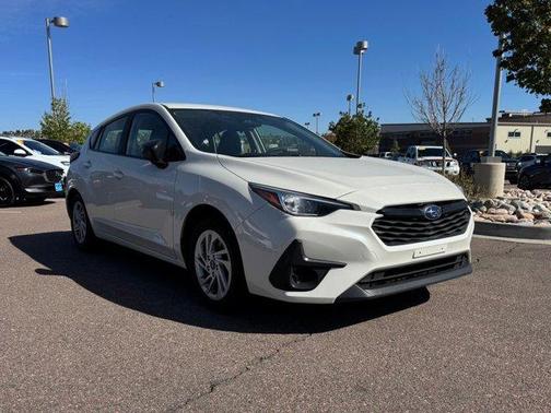 Crystal White Pearl 2024 Subaru Impreza Base