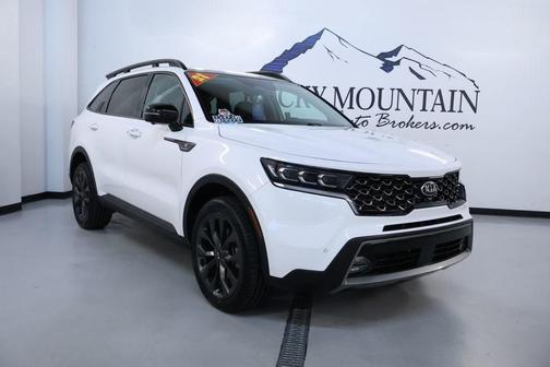 Glacial White Pearl 2021 Kia Sorento SX Prestige X-Line