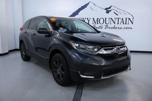 Gunmetal Metallic 2019 Honda CR-V EX-L