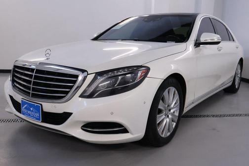 designo Diamond White 2015 Mercedes-Benz S-Class S 550 4MATIC