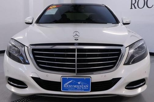 designo Diamond White 2015 Mercedes-Benz S-Class S 550 4MATIC