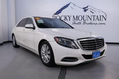 designo Diamond White 2015 Mercedes-Benz S-Class S 550 4MATIC