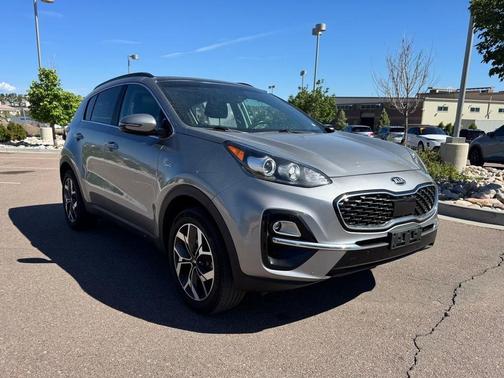 Steel Gray 2022 Kia Sportage EX