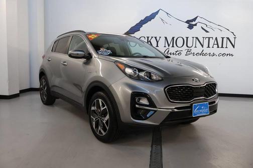 Steel Gray 2022 Kia Sportage EX