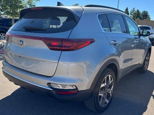 Steel Gray 2022 Kia Sportage EX