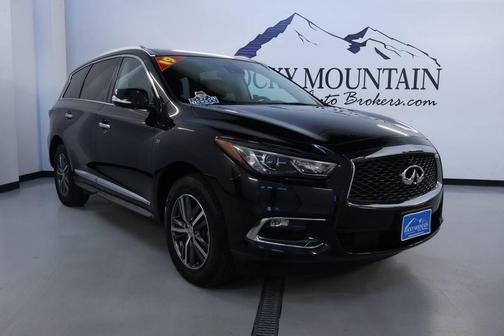 Imperial Black 2019 INFINITI QX60 Luxe