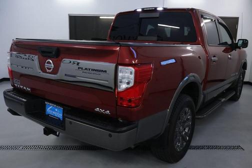 Cayenne Red 2018 Nissan Titan Platinum Reserve