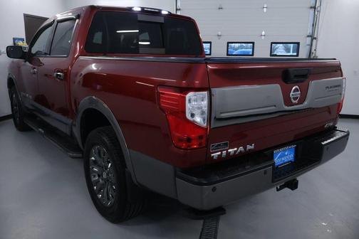 Cayenne Red 2018 Nissan Titan Platinum Reserve