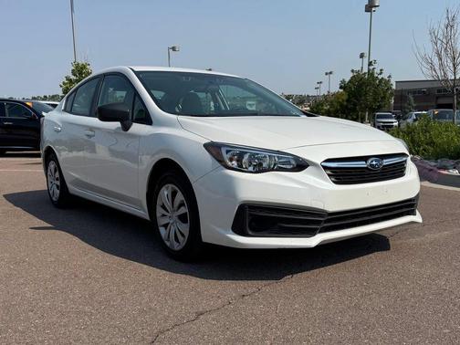 Crystal White Pearl 2023 Subaru Impreza Base