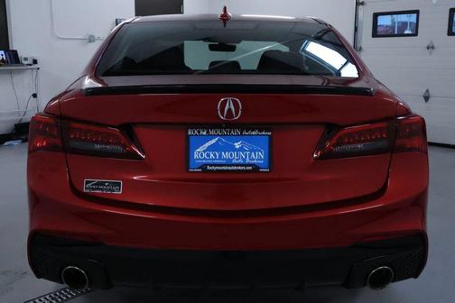 Red 2020 Acura TLX V6 Advance