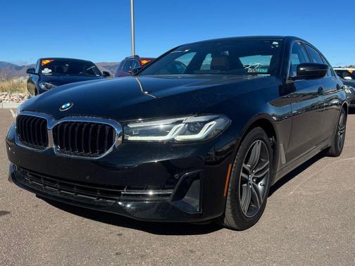 Jet Black 2021 BMW 530 i xDrive