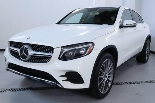 Polar White 2017 Mercedes-Benz GLC 300 4MATIC Coupe
