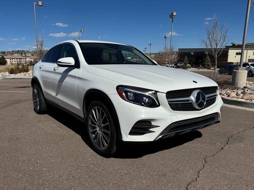 Polar White 2017 Mercedes-Benz GLC 300 4MATIC Coupe