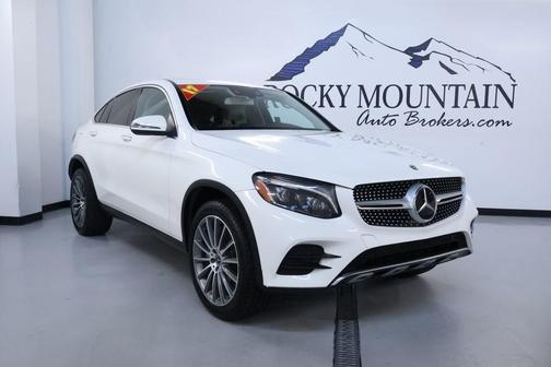 Polar White 2017 Mercedes-Benz GLC 300 4MATIC Coupe