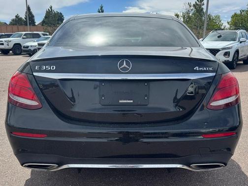 Black 2020 Mercedes-Benz E-Class E 350 4MATIC