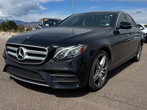 Black 2020 Mercedes-Benz E-Class E 350 4MATIC