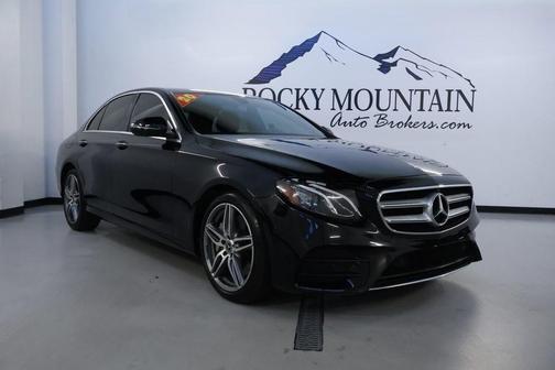 Black 2020 Mercedes-Benz E-Class E 350 4MATIC