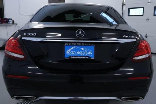 Black 2020 Mercedes-Benz E-Class E 350 4MATIC