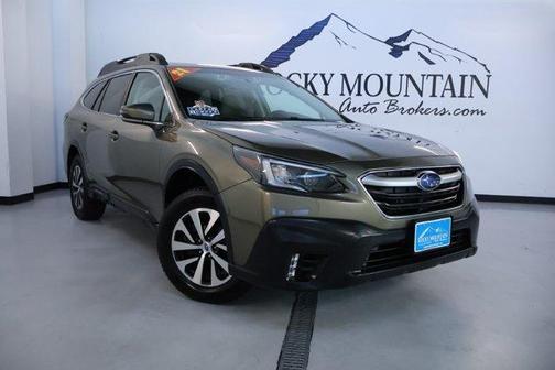 Autumn Green Metallic 2021 Subaru Outback Premium
