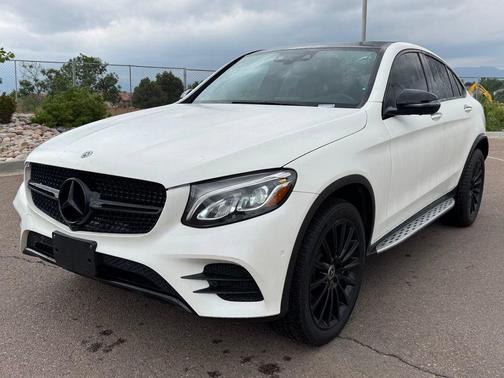 White 2019 Mercedes-Benz GLC 300 4MATIC Coupe