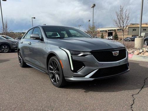 Gray 2020 Cadillac CT4 Sport