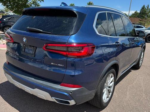Phytonic Blue Metallic 2020 BMW X5 xDrive40i