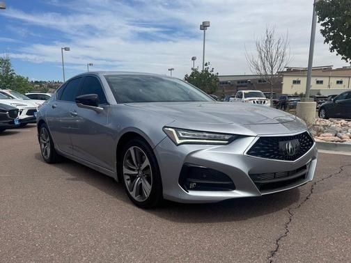 Lunar Silver Metallic 2021 Acura TLX Advance