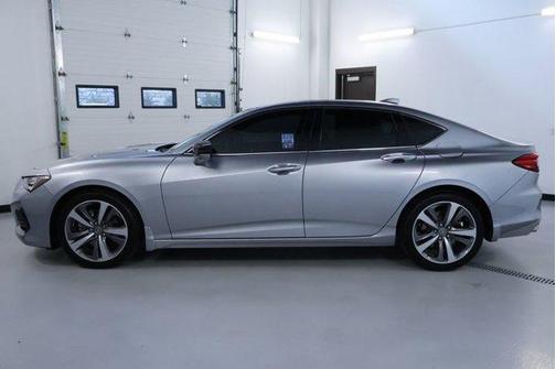 Lunar Silver Metallic 2021 Acura TLX Advance