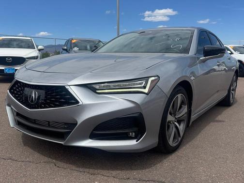 Lunar Silver Metallic 2021 Acura TLX Advance