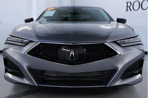 Lunar Silver Metallic 2021 Acura TLX Advance