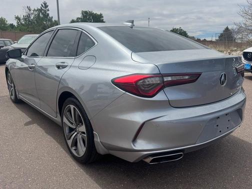 Lunar Silver Metallic 2021 Acura TLX Advance