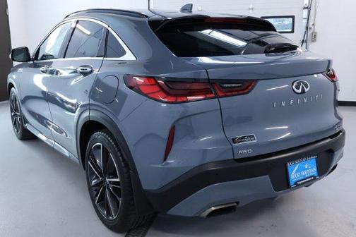 Slate Gray 2022 INFINITI QX55 ESSENTIAL