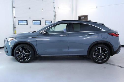 Slate Gray 2022 INFINITI QX55 ESSENTIAL