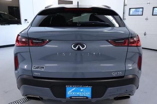 Slate Gray 2022 INFINITI QX55 ESSENTIAL