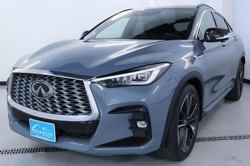 Slate Gray 2022 INFINITI QX55 ESSENTIAL
