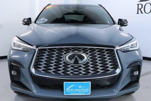 Slate Gray 2022 INFINITI QX55 ESSENTIAL