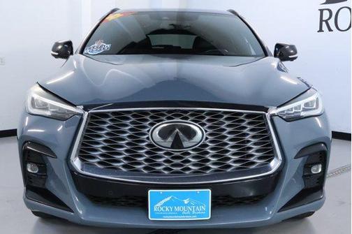 Slate Gray 2022 INFINITI QX55 ESSENTIAL