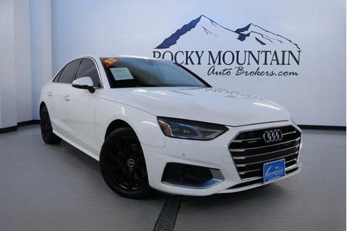 Ibis White 2022 Audi A4 40 Premium